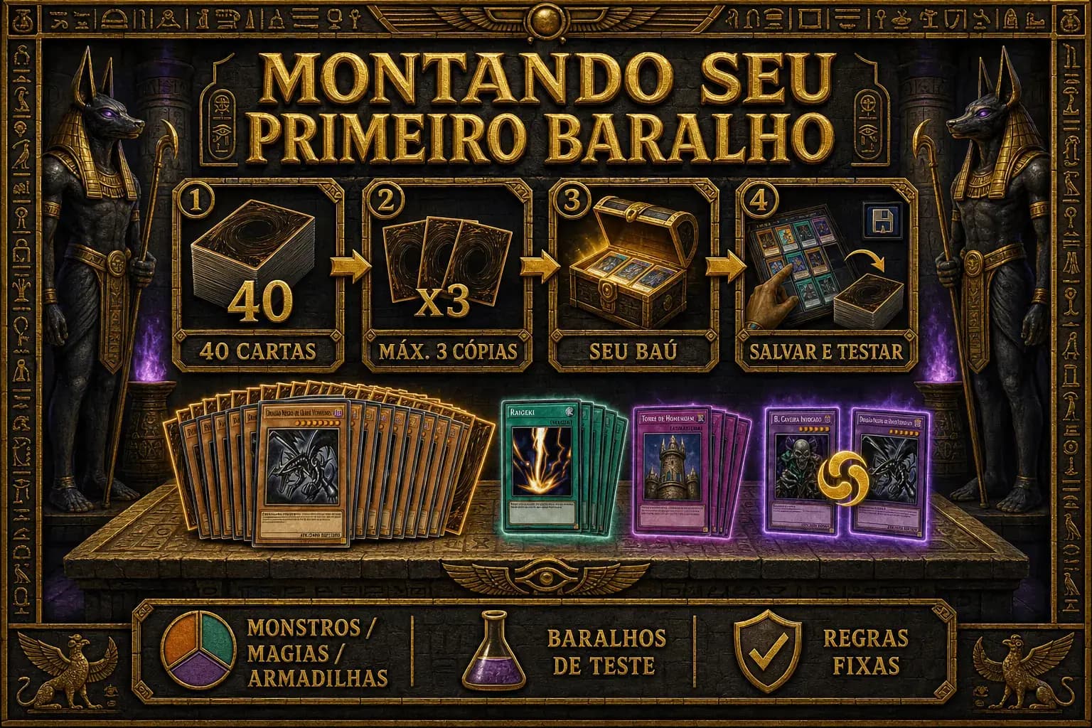 Montando seu primeiro baralho